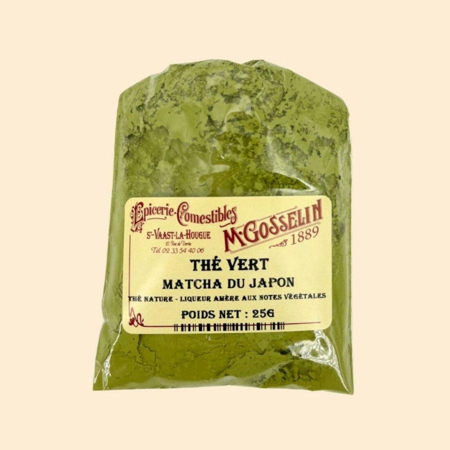 Thé vert Matcha du Japon