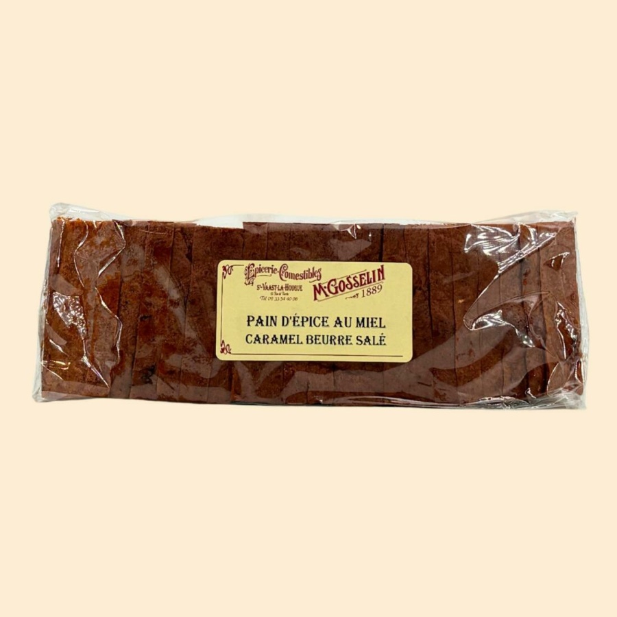 Pain d'épices au miel caramel beurre salé