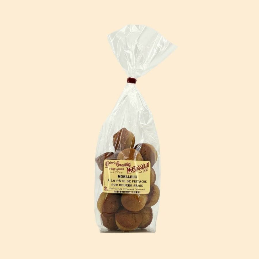 Moelleux à la pâte de pistache "pur beurre frais"