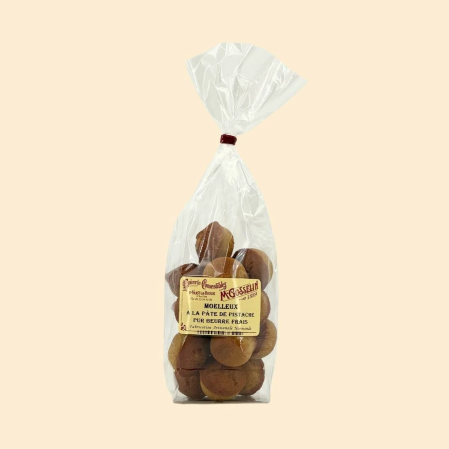Moelleux à la pâte de pistache "pur beurre frais"