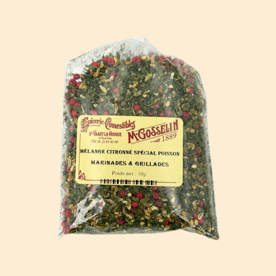 Mélange citronné "marinades et grillades"