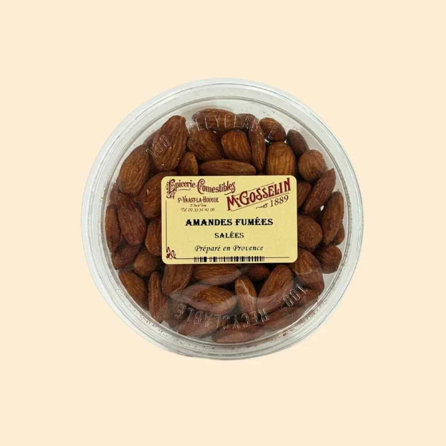 Amandes fumées salées