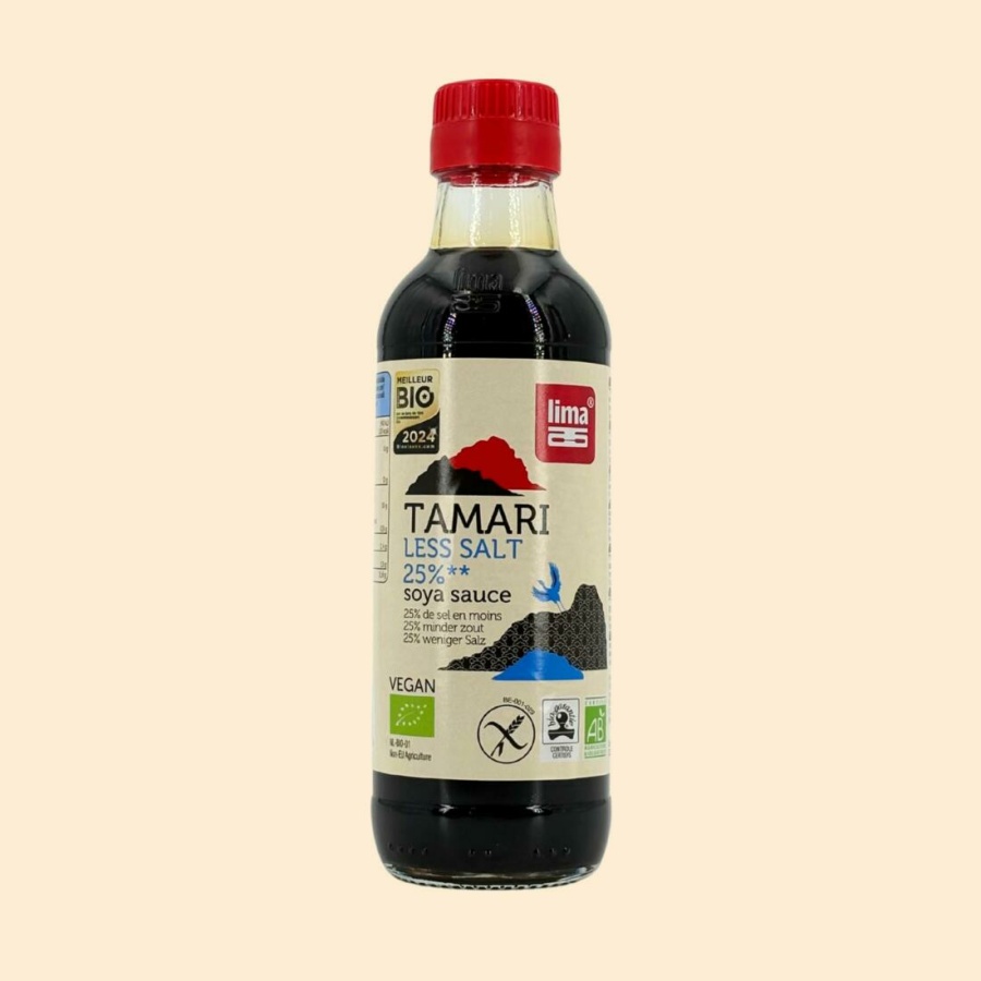 Sauce soja tamari -25% de sel