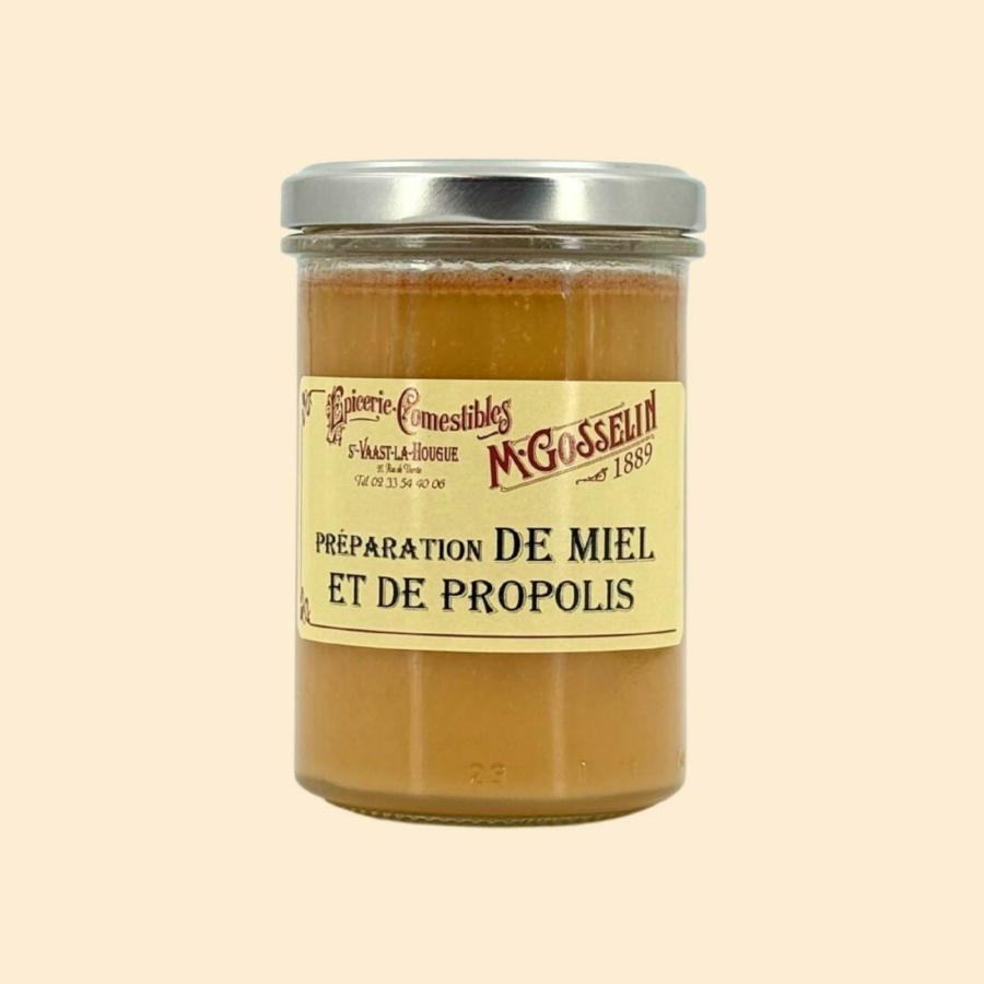 Préparation de miel et de propolis