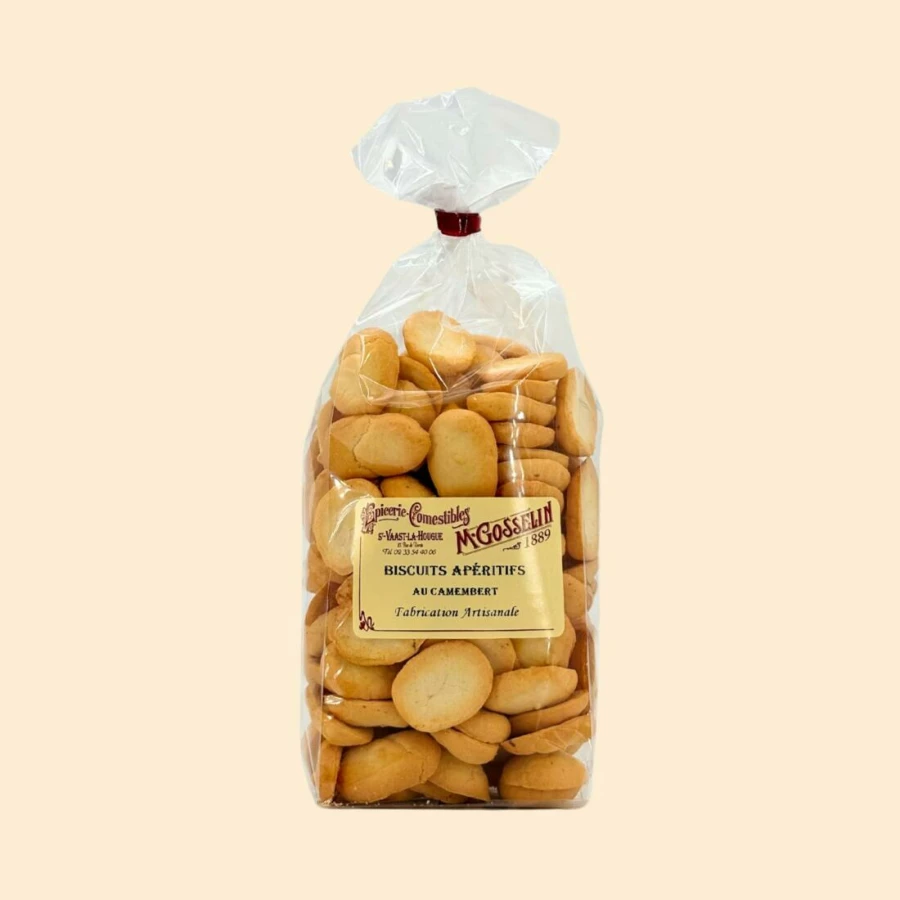 Biscuits apéritifs au camembert