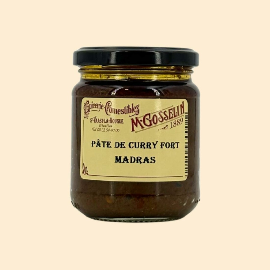 Pâte de curry fort madras