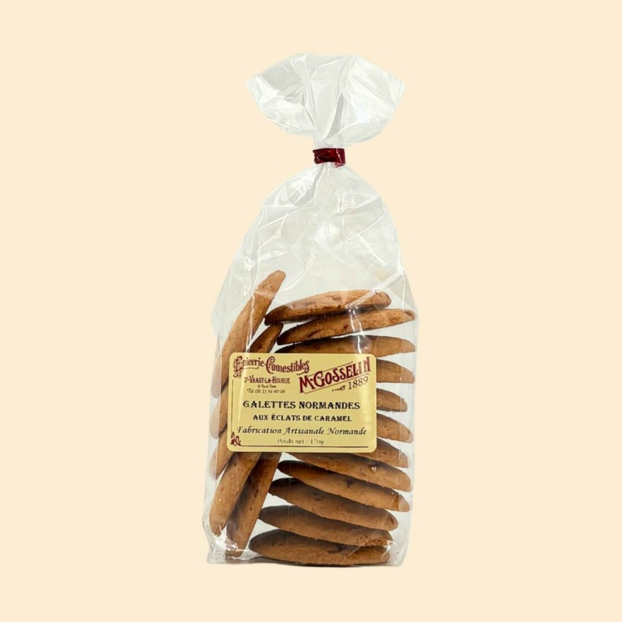 Galettes normandes aux éclats de caramel