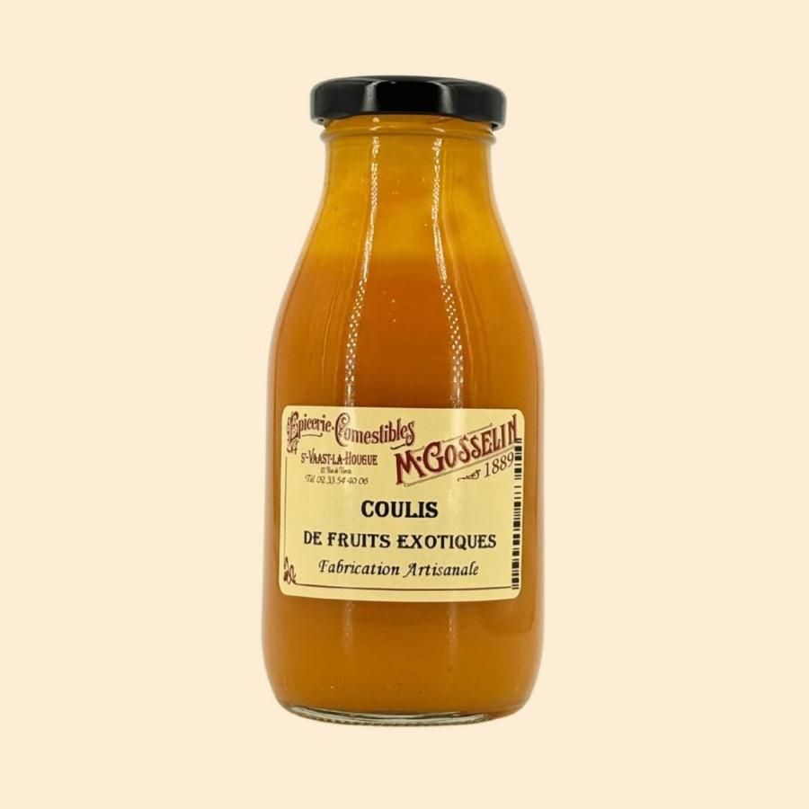 Coulis de fruits exotiques