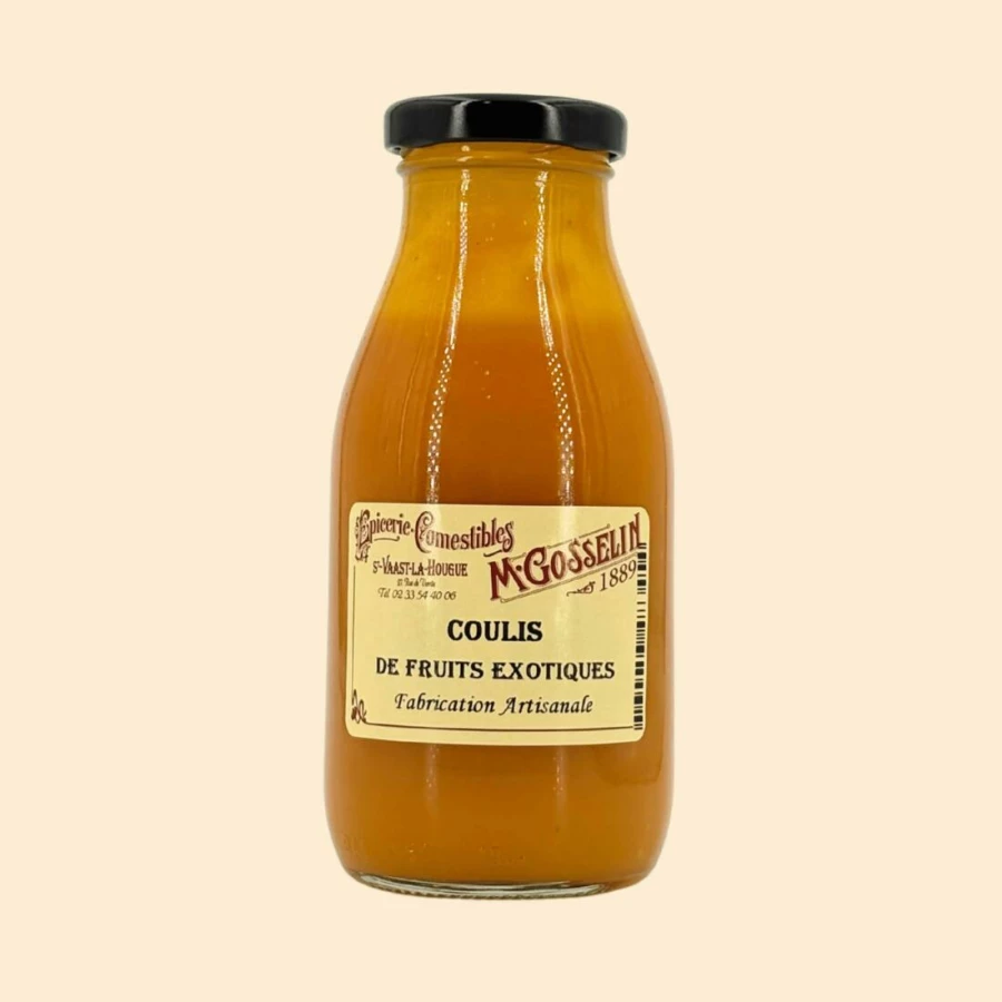 Coulis de fruits exotiques