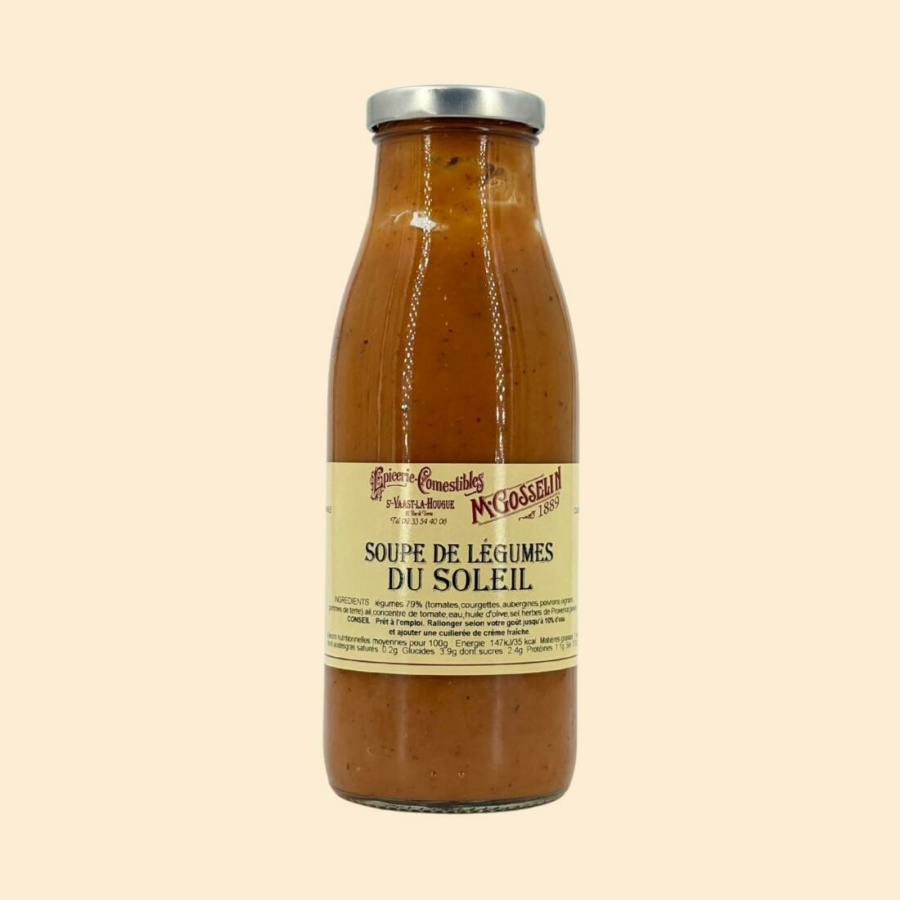 Soupe de légumes du soleil