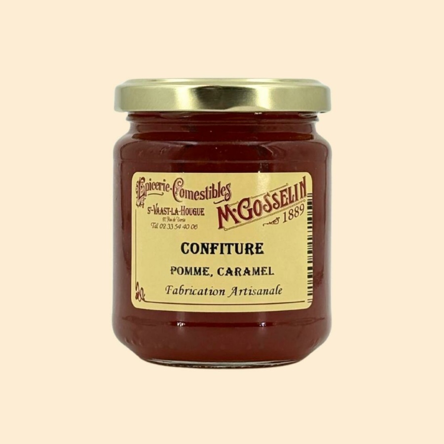 Confiture de pomme, caramel