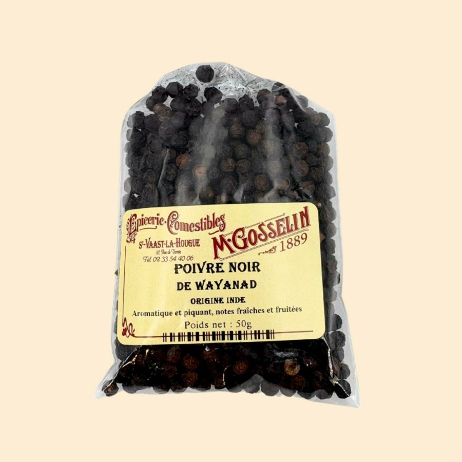 Poivre noir de Wayanad