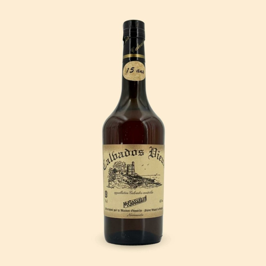 Calvados vieux de Normandie 15 ans - Maison Gosselin