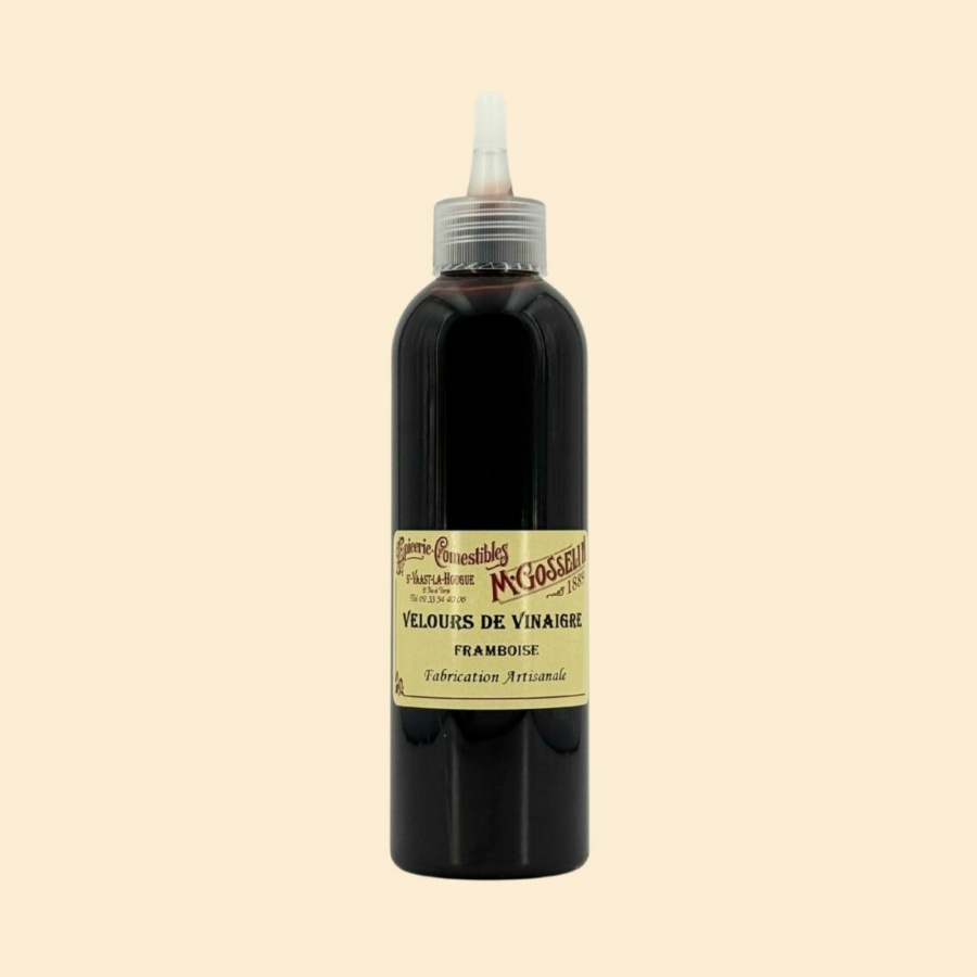 Velours de vinaigre de framboise
