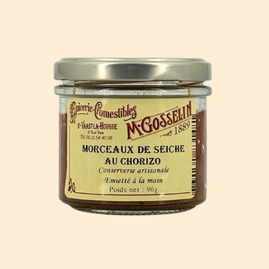 Morceaux de seiche au chorizo