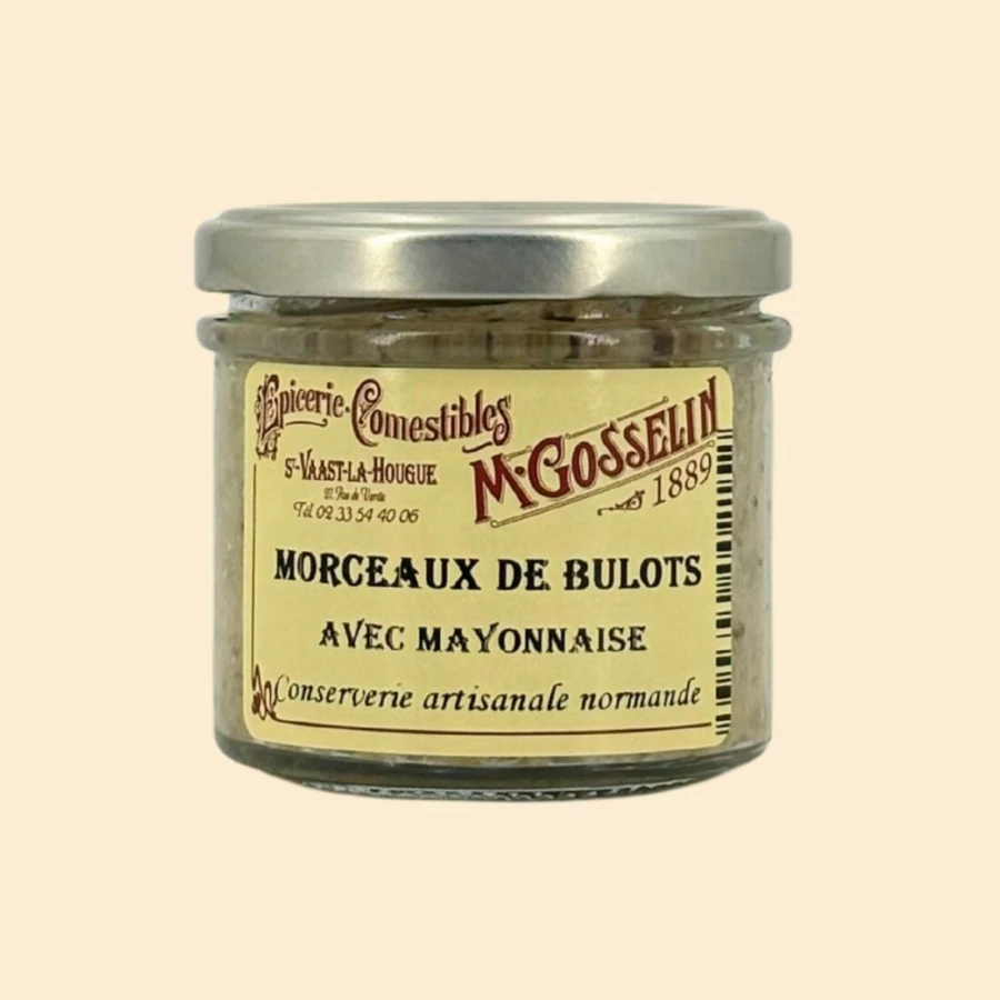 Morceaux de bulots avec mayonnaise