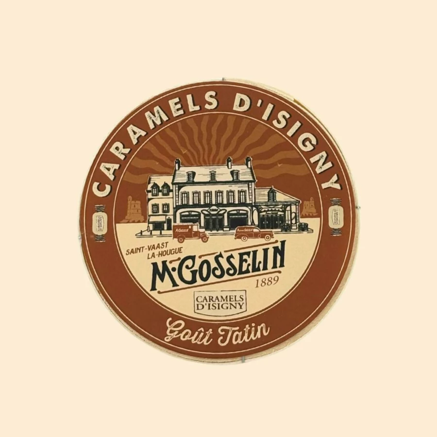 Boîte caramels d’Isigny goût tatin (75g)