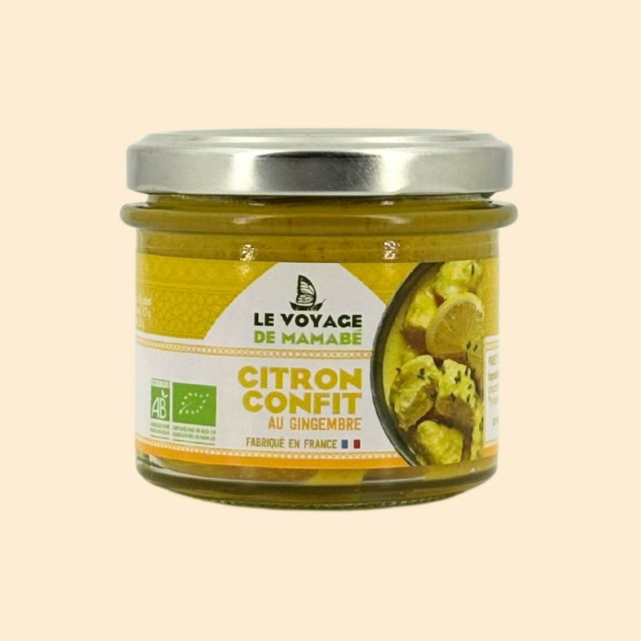 Citron confit au gingembre