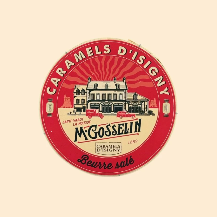 Boîte caramels d'isigny beurre salé (150g)