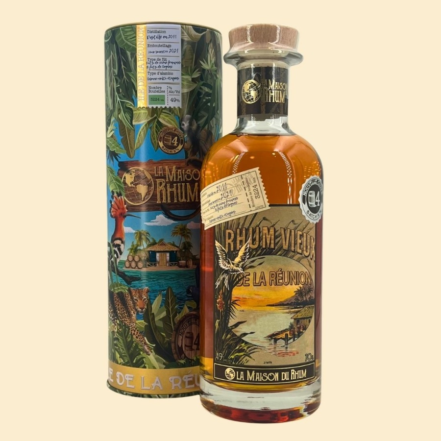 Rhum vieux de la Réunion 45% - La Maison du Rhum