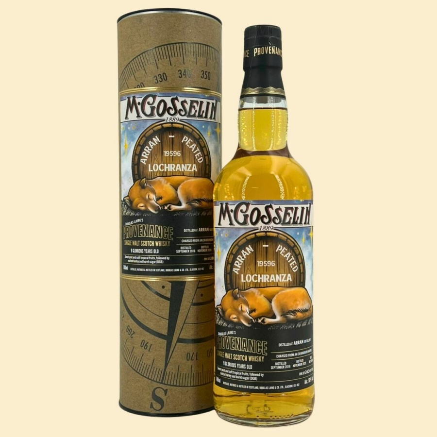 Maison Gosselin - Arran 9 ans peated bourbon finish 50%